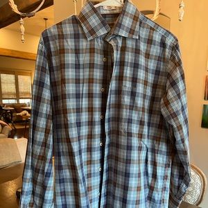 Mens Peter Millar vintage button up
